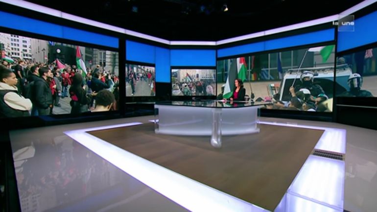 Amnesty International réclame une enquête sur de présumées violences policières lors d'une manifestation pour la flottille vers Gaza à Bruxelles