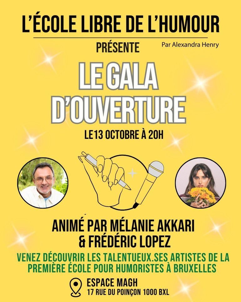 L’École Libre de l’Humour ouvre ses portes à Bruxelles : une rentrée placée sous le signe du rire