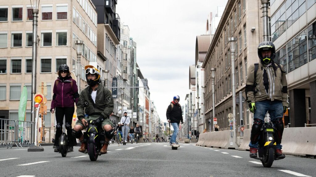 Elke Van den Brandt voudrait organiser quatre "journées sans voiture" par an à Bruxelles
