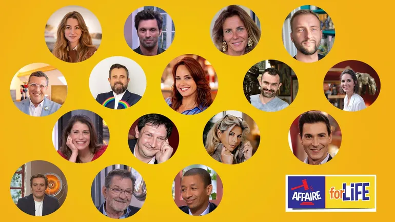 Julia Vignali et 14 acheteurs d’Affaire conclue à Bruxelles le 29 novembre pour une bonne cause