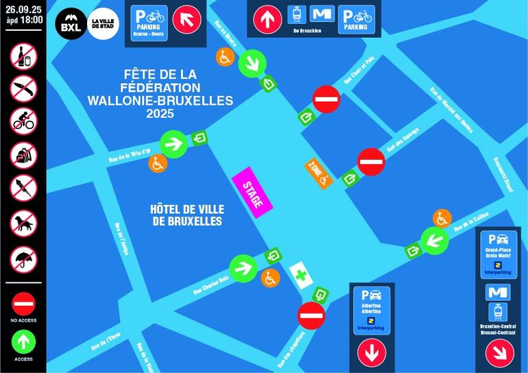 Voici comment assister au concert événement de ce 26 septembre sur la Grand-Place de Bruxelles