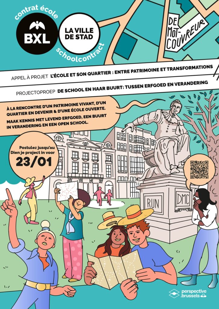 Appel à projets "L'école et son quartier : entre patrimoine et transformations"