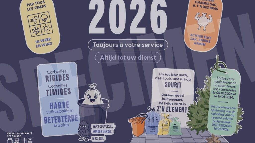 C'est l'heure des étrennes : Bruxelles Propreté prend des mesures pour éviter les arnaques
