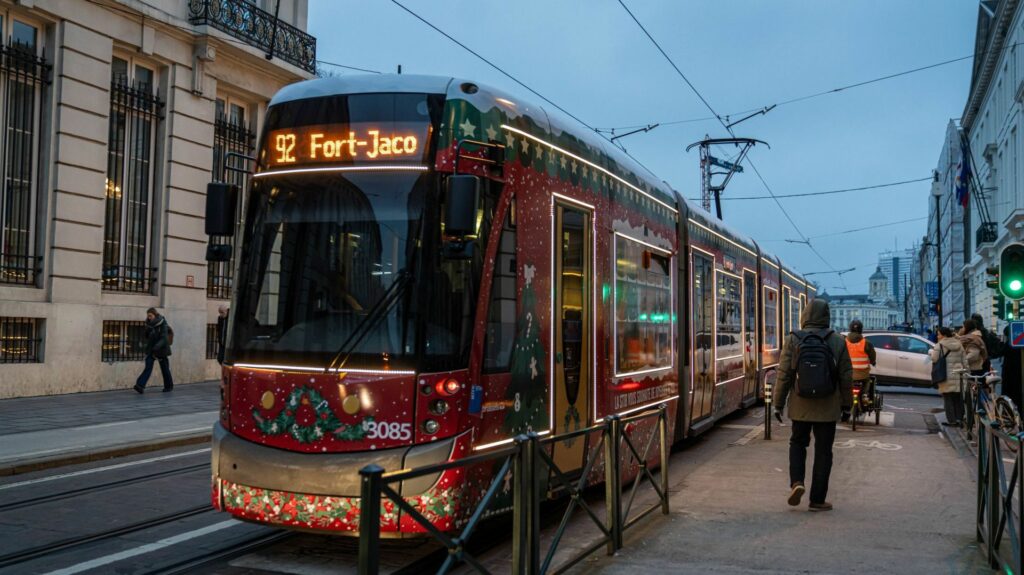 Le tram de Noël de retour à Bruxelles jusqu’au 4 janvier