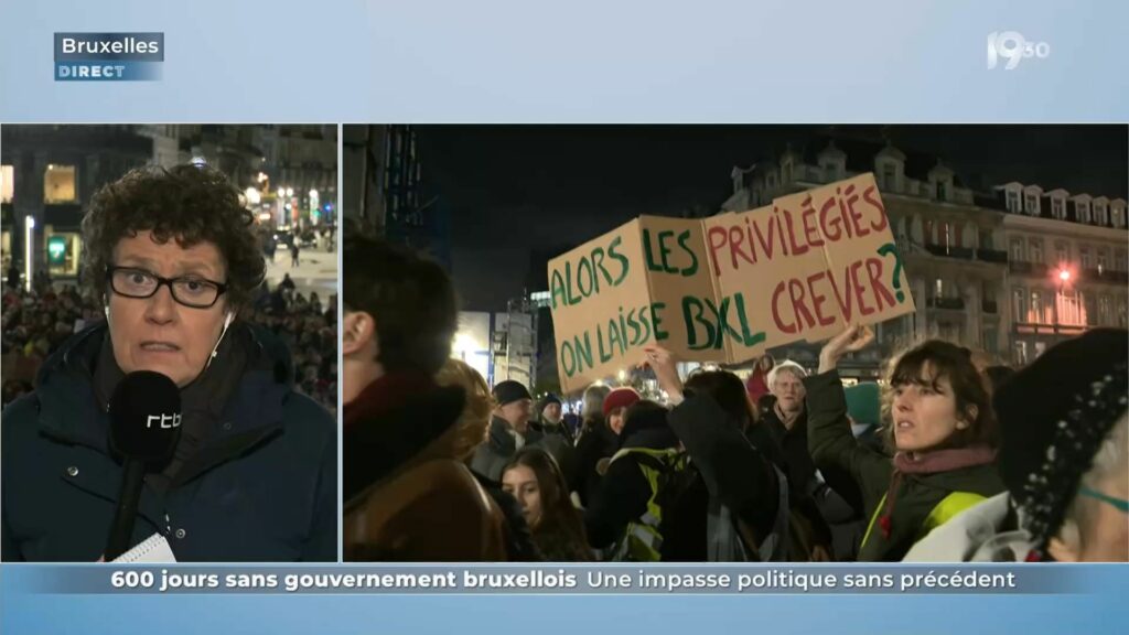 600 jours sans gouvernement à Bruxelles : des citoyens expriment leur ras-le-bol