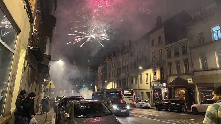 90.000 personnes ont fêté le Nouvel An au Heysel à Bruxelles, 344 interventions policières et 60 arrestations administratives dans la capitale