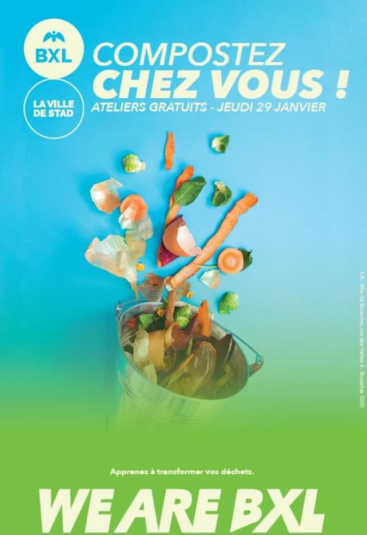 Atelier compost à Haren