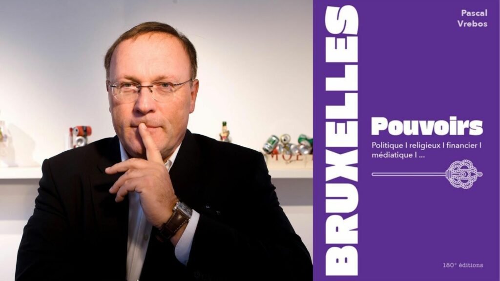 Pascal Vrebos présente son livre "Bruxelles-Pouvoirs"