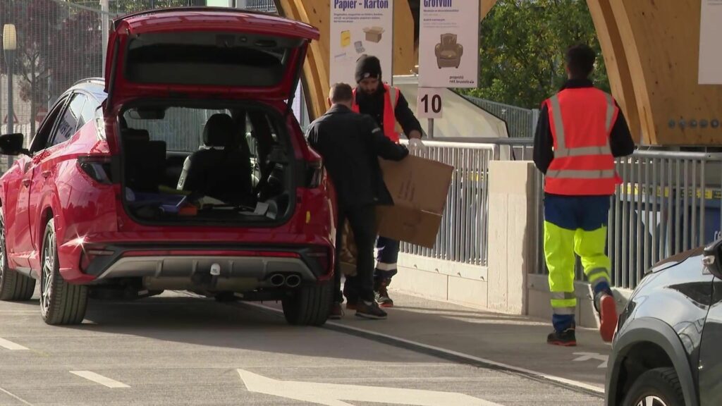 Avec le printemps reviennent les recyparks mobiles à Bruxelles