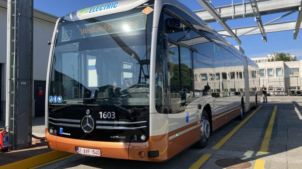 De nouveaux bus électriques à Bruxelles