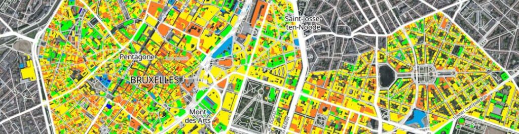 La thermographie aérienne revient au-dessus de la Ville de Bruxelles