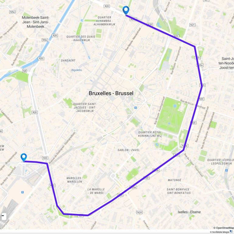 Manifestation nationale du 12 mars : plus de 100.000 personnes dans les rues de Bruxelles, selon la FGTB