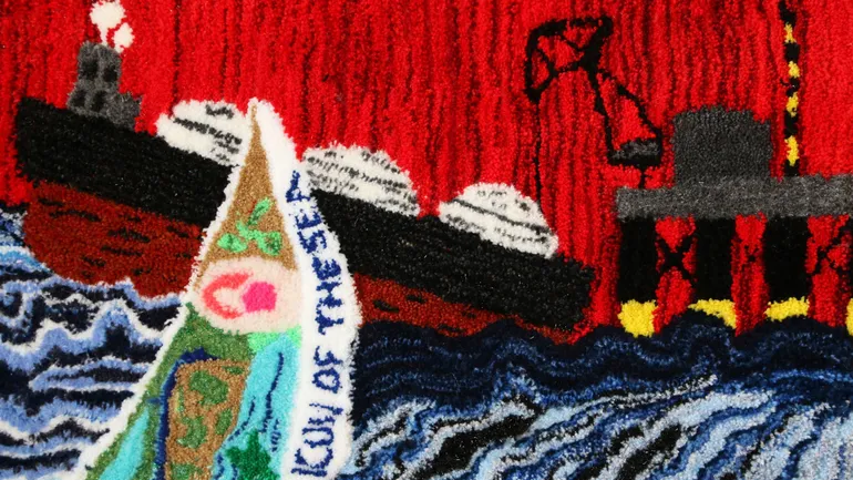 Au Botanique de Bruxelles, Juliette Vanwaterloo tisse une actualité apocalyptique