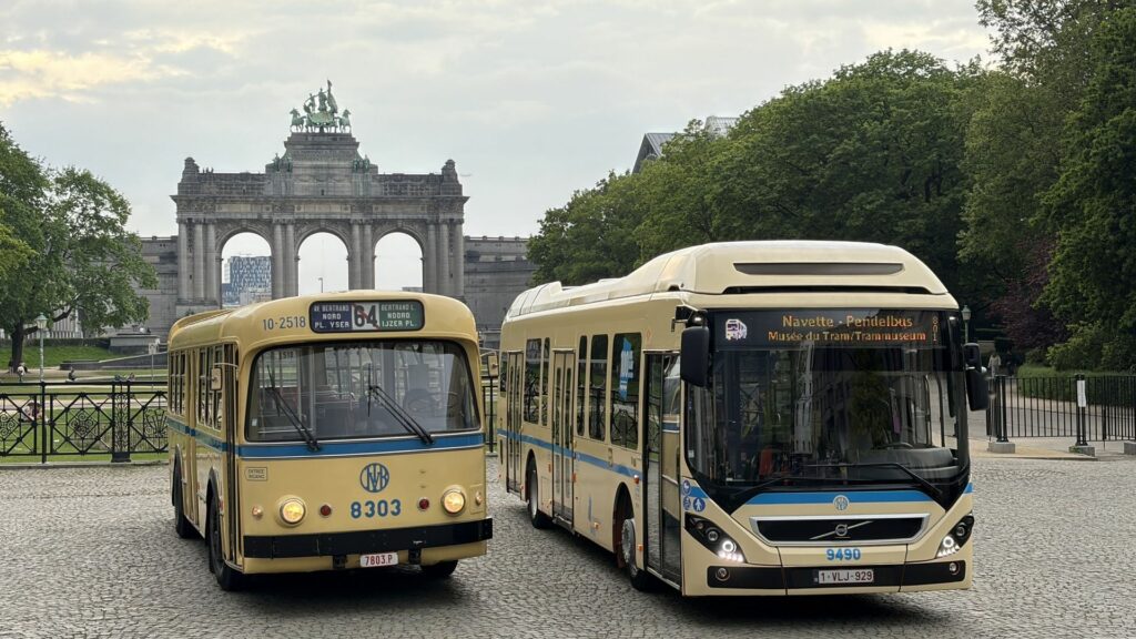 Bruxelles célèbre les 100 ans des premiers services de bus urbains réguliers