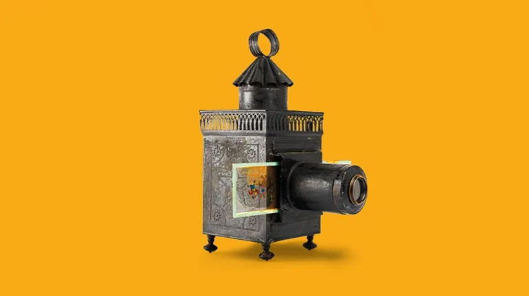 Lanternes magiques, authentique cinématographe Lumière, les origines du cinéma s’exposent au Palace, à Bruxelles
