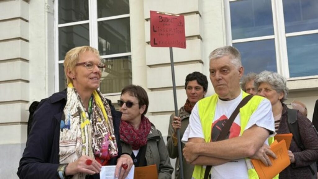 Les Associations d'insertion par le logement manifestent à Bruxelles pour plus de subsides