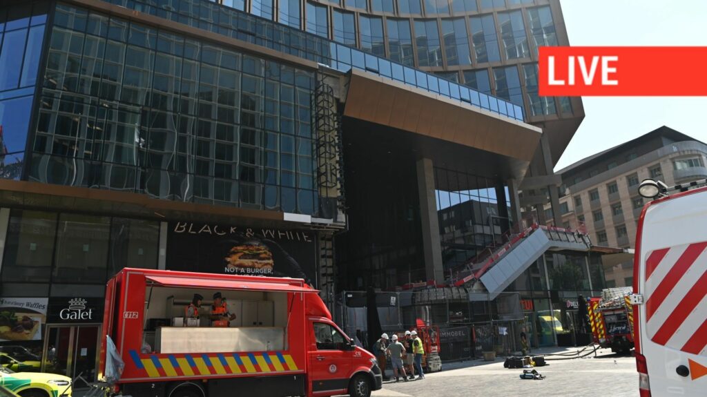 Direct – Incendie dans la tour OXY place de Brouckère à Bruxelles : 2 morts à déplorer, 4 personnes portées disparues