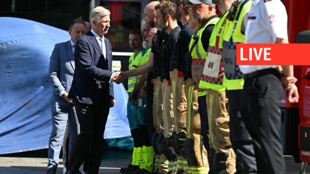 Direct – Incendie place de Brouckère à Bruxelles : 2 morts à déplorer, 4 personnes portées disparues, le Roi et Bart De Wever sont sur les lieux