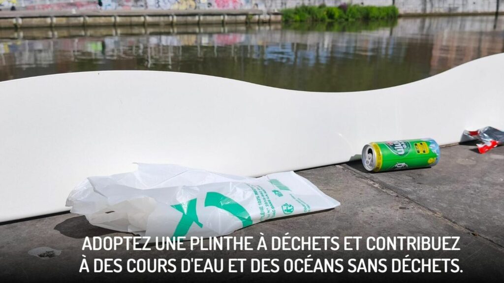 Le Port de Bruxelles et City to Ocean lancent une campagne contre les déchets du canal