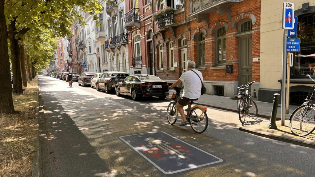 En l’espace de cinq ans, le nombre de rues cyclables a doublé à Bruxelles