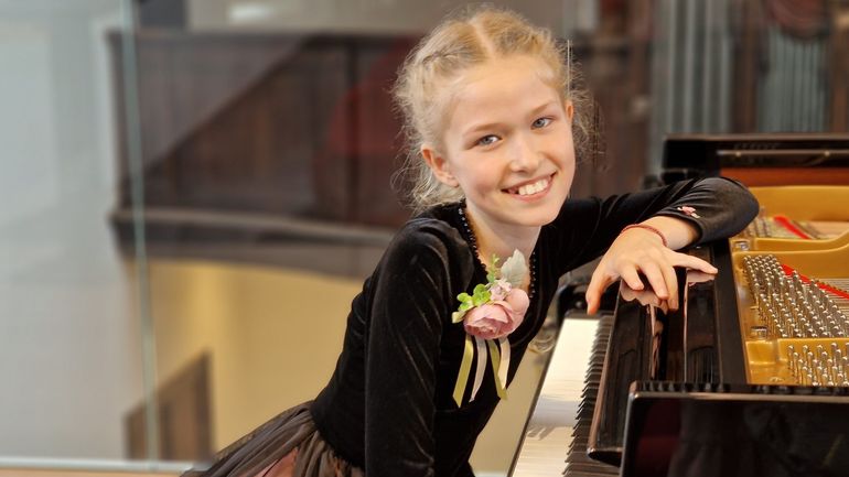 Festival musicorum : du haut de ses 12 ans, Alexandra Long est la benjamine du festival et la plus jeune étudiante du Conservatoire de Bruxelles